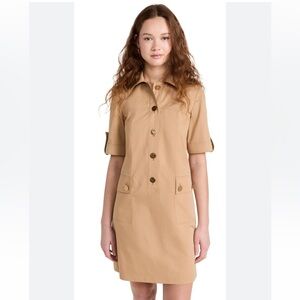 Tory Burch Camp Dress  BNWT retail $498 size 4 safari sand khaki